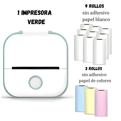 T02 Phomemo mini impresora térmica