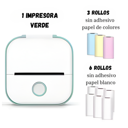 T02 Phomemo mini impresora térmica