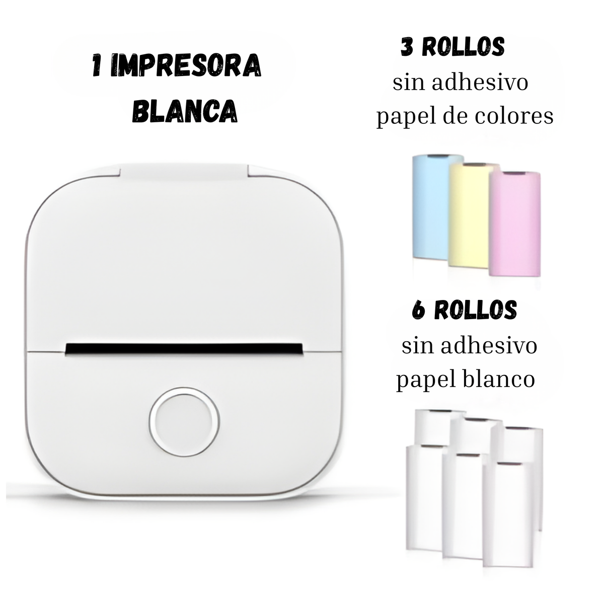 T02 Phomemo mini impresora térmica
