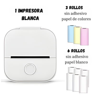 T02 Phomemo mini impresora térmica