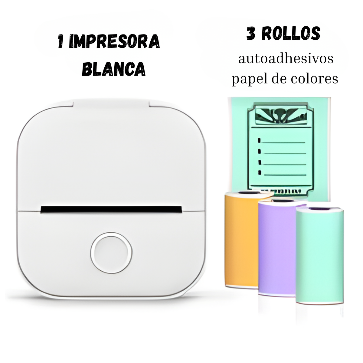 T02 Phomemo mini impresora térmica