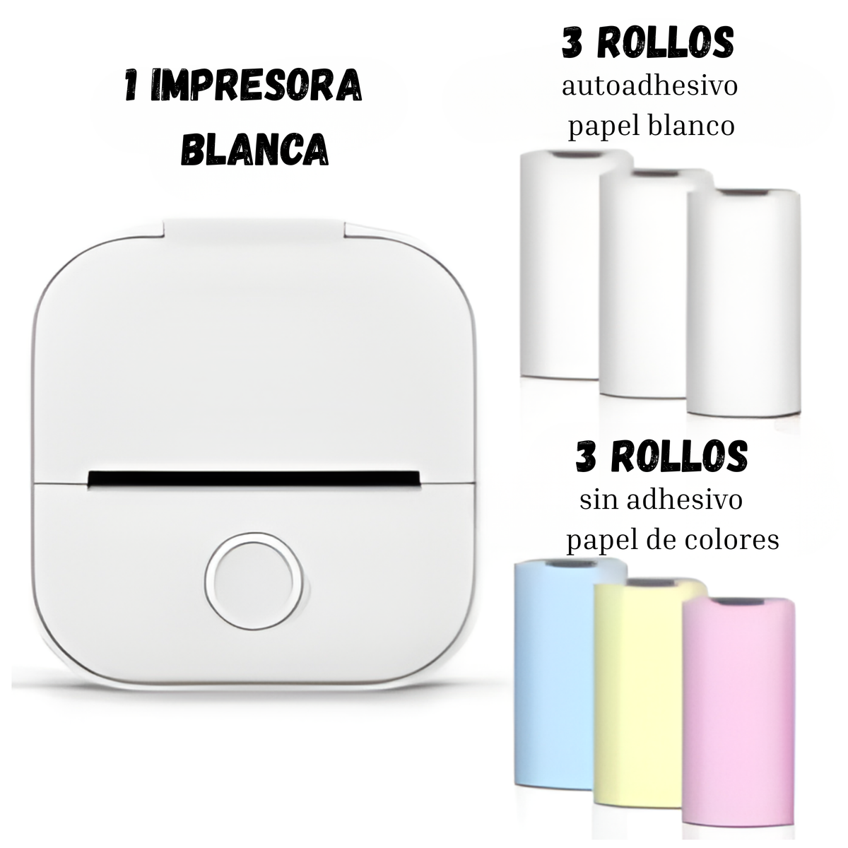 T02 Phomemo mini impresora térmica